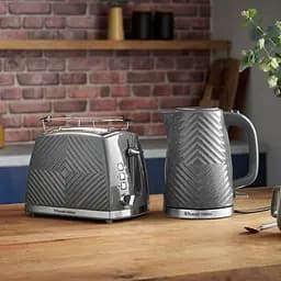 Тостер Russell Hobbs GrooWe 2 Slice 850 Вт сірий (26392-56) - мініатюра 8