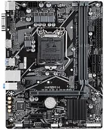 Материнская плата Gigabyte H410M H (H410M H) (Socket 1200, Intel H410, Micro-ATX) Б/у