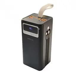 Повербанк із швидкою зарядкою чорний Power bank BOROFONE DBT35B 50000mAh PD22 5W