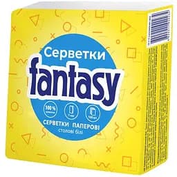 Салфетки столовые Fantasy бумажные белые 100 шт.