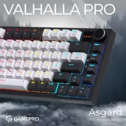 Клавіатура GamePro Asgard Valhalla Pro MK160W-D-Pro White [152673] - мініатюра 2