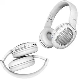 Навушники стерео гарнітура Hoco W23 Brilliant sound (Білий) - мініатюра 3
