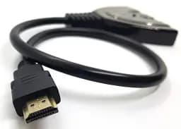 Перемикач комутатор HDMI 4K з 3 х в 1 порт спліттер switch (566194583) Чорний - мініатюра 4