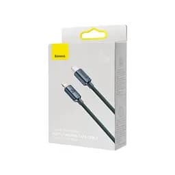 Кабель Baseus Crystal Shine Series USB-C to Lightning 20W 2m Black (CAJY000301) [83467] - мініатюра 4