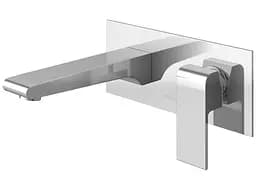 Смеситель для умывальника Kohlman Saxo хром + BOX скрытого монтажа QW185S Хром