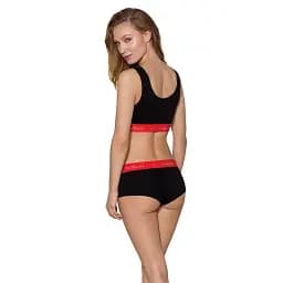 Трусики-шортики Passion PS003 Panties black L - мініатюра 4