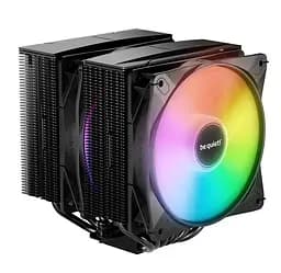 Кулер для процессора be quiet! Pure Rock Pro 3 LX, Black, 2x120 мм (2000 об/мин), ARGB, для Intel