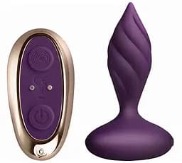 Анальная вибропробка Rocks Off Petite Sensations Desire 7.5 см (фиолетовый)