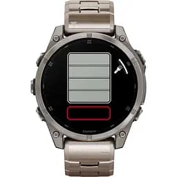 Смарт-годинник Garmin Fenix 8 AMOLED Sapphire 47mm Titanium with Vented Titanium Bracelet [010-02904-40] [115090] - мініатюра 12