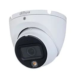 HDCVI-видеокамера 2Mp Dahua DH-HAC-HDW1200TLMP-IL-A f=2.8mm, ИК+LED, с микрофоном (99-00014824)
