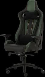 Геймерське крісло GT Racer чорне з темно-зеленим (X-0715 Black/Dark Green) - мініатюра 3