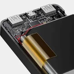 Зовнішній акумулятор Baseus Bipow Overseas 10000 mAh 15W (PPBD050002/PPBD10) білий - мініатюра 4