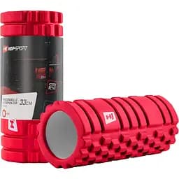 Роликовый массажер Hop-Sport HS-A033YG валик ролик EVA 33 см красный