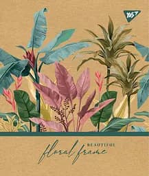 Набір зошитів Yes Floral frame А5 в лінійку 18 аркушів 10 шт. (765091) - мініатюра 2