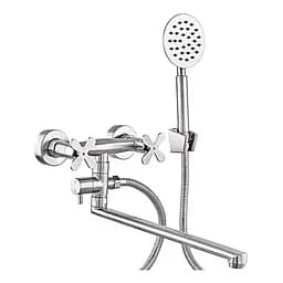 Змішувач для ванни Zerix GTA-006 нержавіюча сталь ZX5562 Нержавіюча сталь