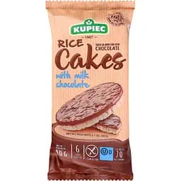 Хлебцы Kupiec рисовые покрытые молочным шоколадом 90 г