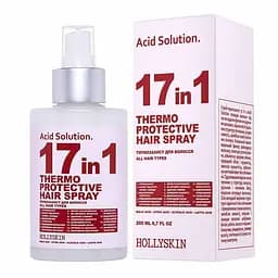 Спрей-термозахист для волосся HOLLYSKIN 17 in 1 Acid Solution 200 мл
