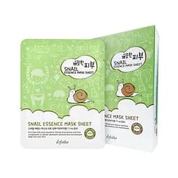Маска тканинна для обличчя Esfolio Pure Skin Snail Essence Mask Sheet з екстрактом слизу равлика