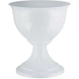 Вазон Santino Lilia на ніжці 3.5 л білий (URLIL35WHT)