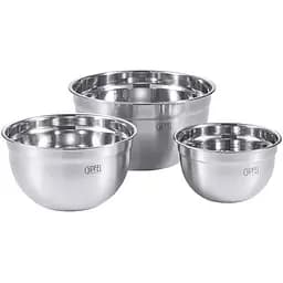 Набір мисок Gipfel Horizonte 16х10см 1.5 л, 20х12 см 2.7 л, 24х13 см 4.2 л (51159)