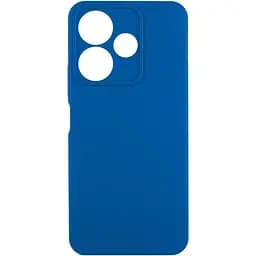 Чехол Silicone Cover Ummi Lakshmi Full Camera (AA) для Xiaomi Redmi 13 4G / Poco M6 4G Синий / Navy Blue