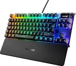 Клавіатура SteelSeries Apex 7 TKL RGB Red Switches USB ENG Black (64770) Б/в - мініатюра 3