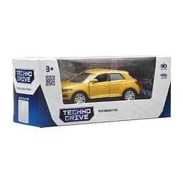 Автомодель TechnoDrive Volkswagen T-Roc 2018, 1:32, золота (250345U) - мініатюра 10