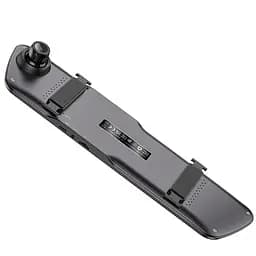 Автомобільний відеореєстратор дзеркало Hoco DV4 4.5-inch display with rear camera (1080P+720P) Iron gray - мініатюра 4