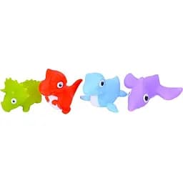 Дитячі іграшки для купання Bambi Динозаври набір 4 шт. SQ22013-1 