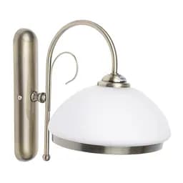 Бра Brille LK-183W/1 E27 AB спрямованого світла настінне накладне бароко