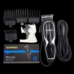 Машинка для стрижки волосся Gemei GM-817 безшумна та потужна чорний (lp-87772_502) - мініатюра 4