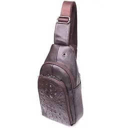 Чоловіча шкіряна сумка Vintage 17х30х8 см sum0022418