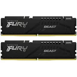 Модуль пам'яті для комп'ютера DDR5 32GB (2x16GB) 6800 MHz Beast Black EXPO Kingston Fury (ex.HyperX) (KF568C34BBEK2-32)