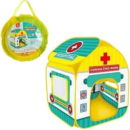 Дитячий каркасний намет Intex MR 0688 Медпункт з вхідною накидкою на зав'язках та двома вікнами-сітками