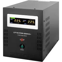 Джерело безперебійного живлення (ДБЖ) LogicPower LPY-B-PSW-6000VA+ 4200Вт 10A/20A (6615) [107292]
