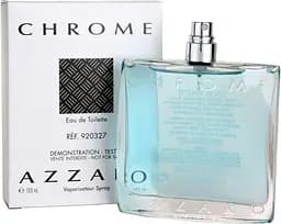 Оригинал Azzaro Chrome 100 мл ТЕСТЕР туалетная вода