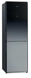 Холодильник Hitachi R-BG410PUC6XXGR 190х65х60см 2 двері Х-215 л М-115 л A++ NF Інвертор Градац.сер.скло (R-BG410PUC6XXGR)