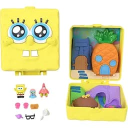Набір Mattel Polly Pocket Губка Боб Квадратні штани з мікрофігурками (JKC84) - мініатюра 2