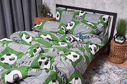 Підковдра Moon&Star Бязь Gold Люкс Football King Size 220x240 см - мініатюра 3