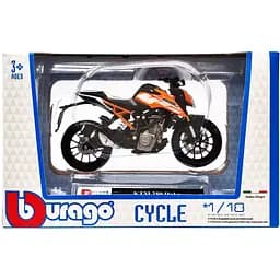Дитяча модель Мотоцикла KTM 250 Duke Bburago 18-51030-4 масштаб 1:18