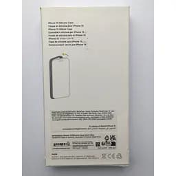 Оригінальний силіконовий чохол Apple Silicone Case MagSafe для iPhone 15 (6.1") Storm Blue MT0N3ZM/A - мініатюра 6