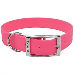 Нашийник для собак Coastal Fashion Waterproof Dog Collar 2,5х61 см біотановий (04912_PNK24)