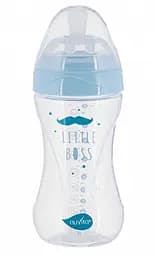 Пляшечка для годування Nuvita Mimic Collection, антиколікова, 250 мл, блакитний (NV6031AZZURO)