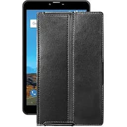 Чохол StatusCASE з екошкіри для планшету Bravis NB871 8 Чорний глянець