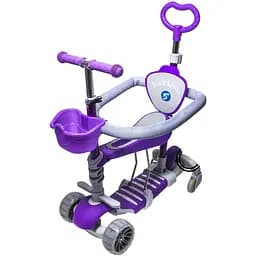 Самокат Scale Sports 5 в 1 Фіолетовий 000283584