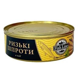 Рижские шпроты в масле Fish Line 230 г