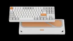 Клавіатура бездротова Evoworks Evo80 Spark White - мініатюра 3