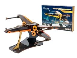 Дерев'яний 3D конструктор Космічний корабель, Puzzleоk (Puz-00922), 185 дет. - мініатюра 1