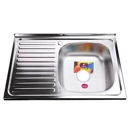 Мойка кухонная Mira MR 8050 RE Right прямоугольная 800х500х180 мм Satin 30412