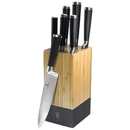 Набір ножів з нержавіючої сталі Berlinger Haus Чорно-коричневий 000267134